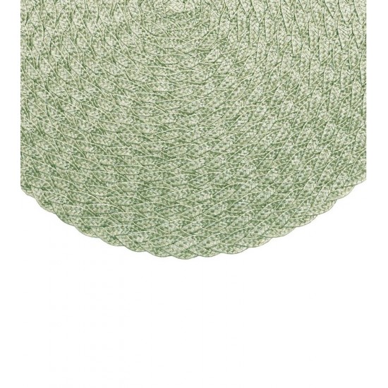 Lugar Americano 38cm Verde Oliva Leaf
